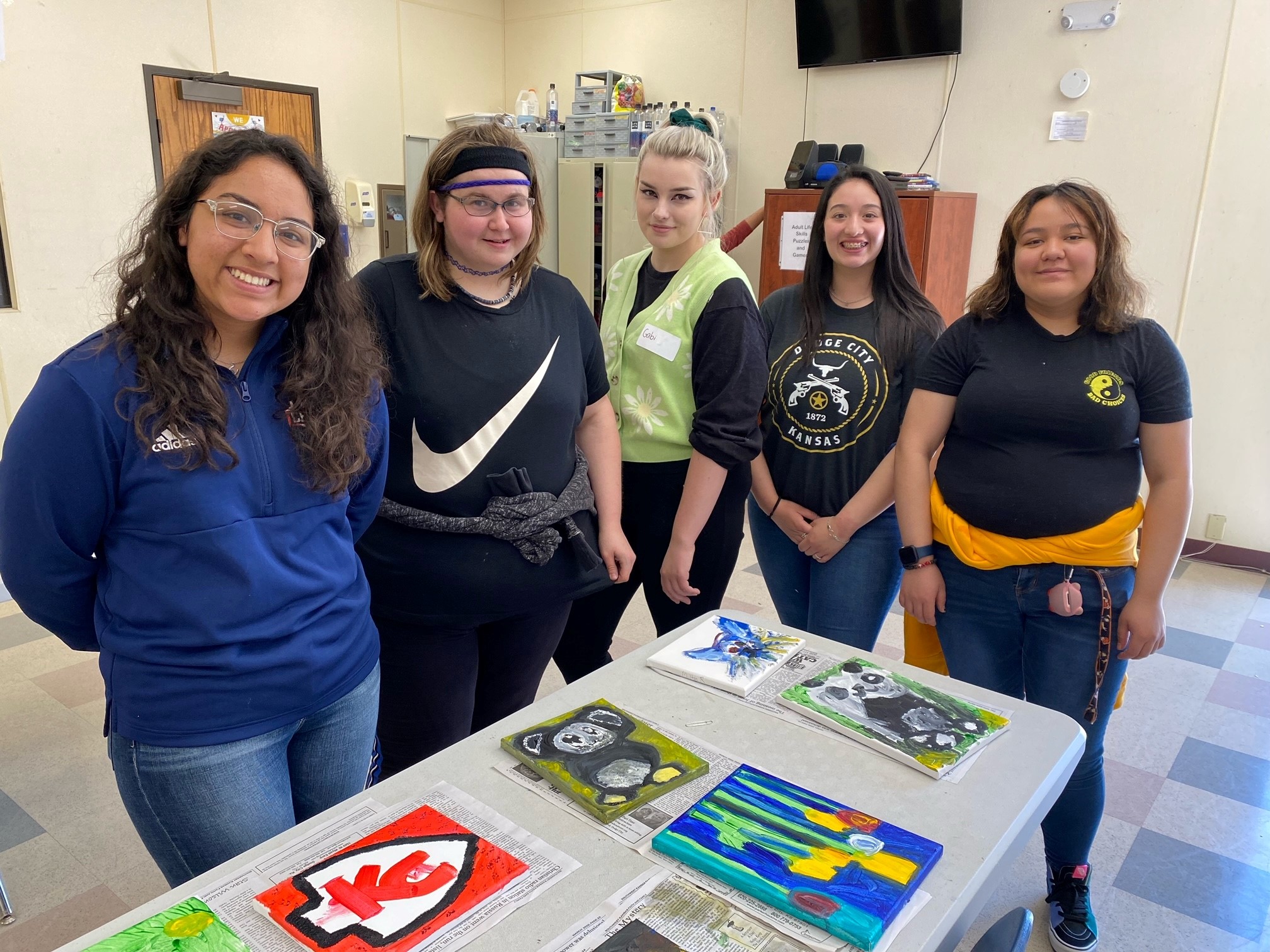Photo of DC3 Art Club
