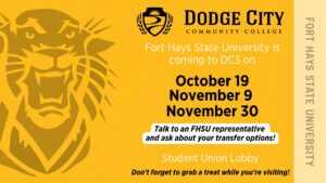 Image of Fort Hays State campus visit
